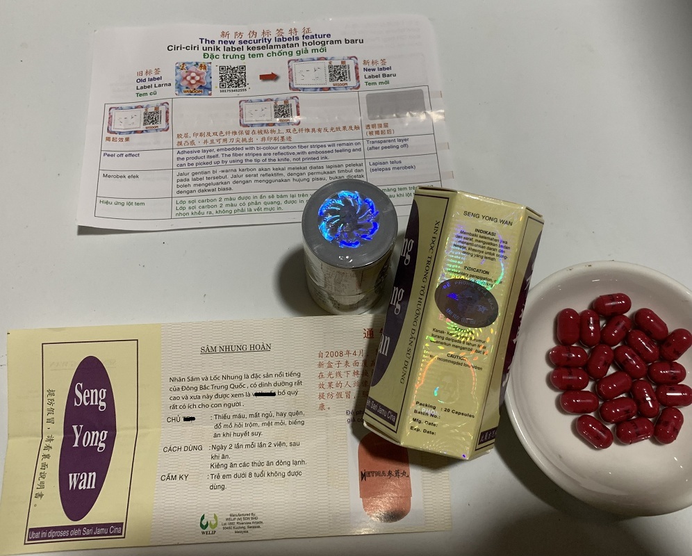 Tăng cân seng yong wan – hỗ trợ tăng cân