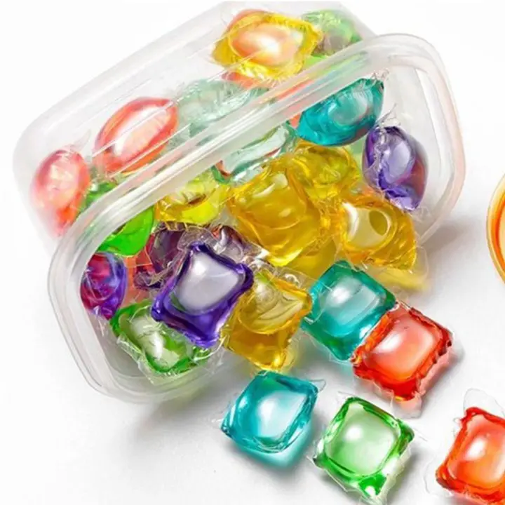 Hộp 30 viên giặt -xả quần áo GEI BALL siêu sạch, nhiều mùi thơm
