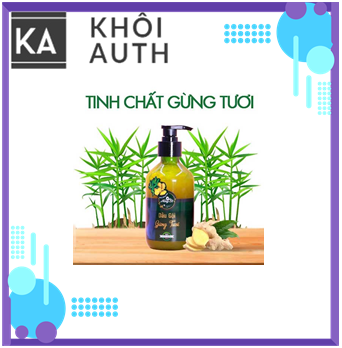 Dầu gội gừng tươi Nàng ơi Thiên Nhiên Việt -sạch gàu mượt tóc khoẻ k rụng