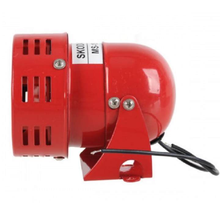 CÒI HỤ XÉ GIÓ BÁO ĐỘNG MS-190 - CÁC NGUỒN 220V/ 24V DC