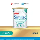 (Phù hợp cho trẻ sinh mổ) Sản phẩm dinh dưỡng công thức cho trẻ 1-2 tuổi Similac Total Protection 1+ 800g