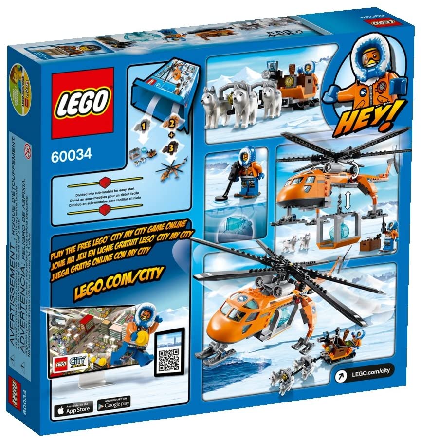 lego arctic helicrane