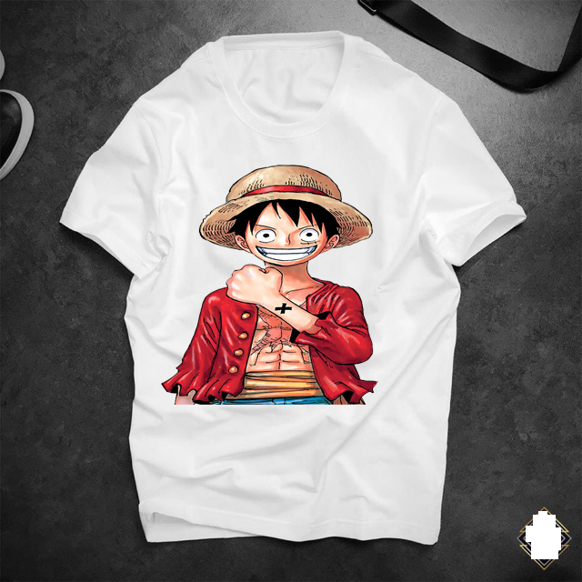 Áo thun unisex Hàn Quốc in chibi hoạt hình dễ thương vải dày mịn 2019T1078