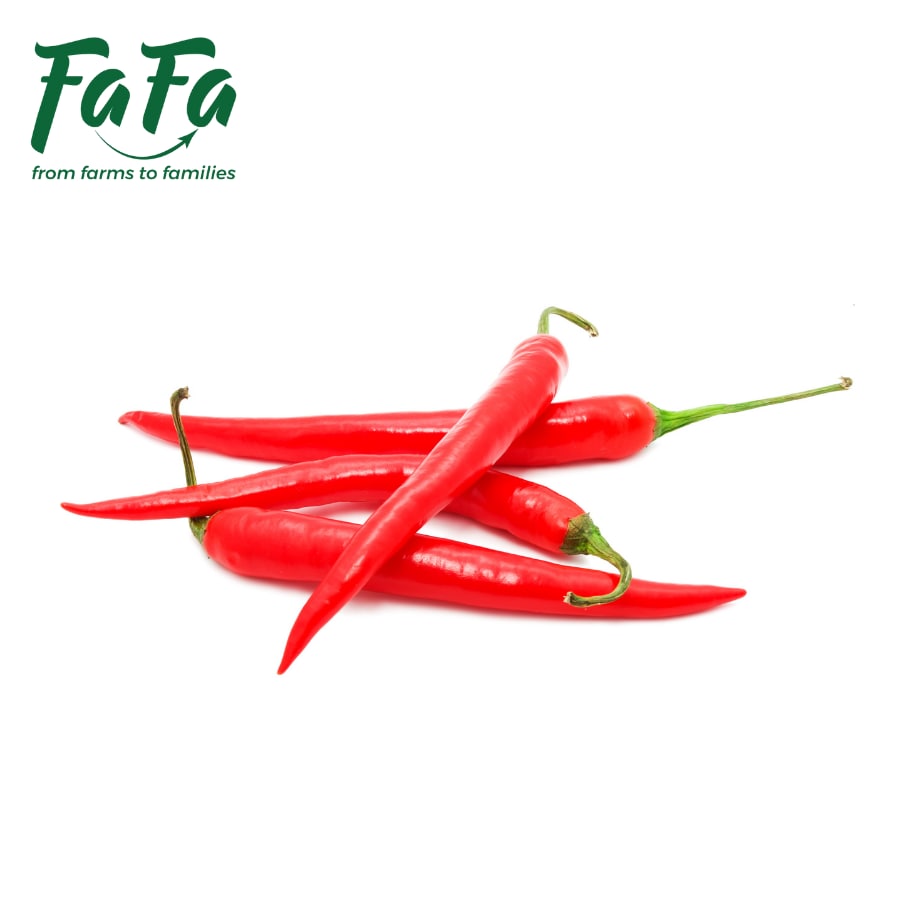 Ớt sừng đỏ FAFA 100gr/túi