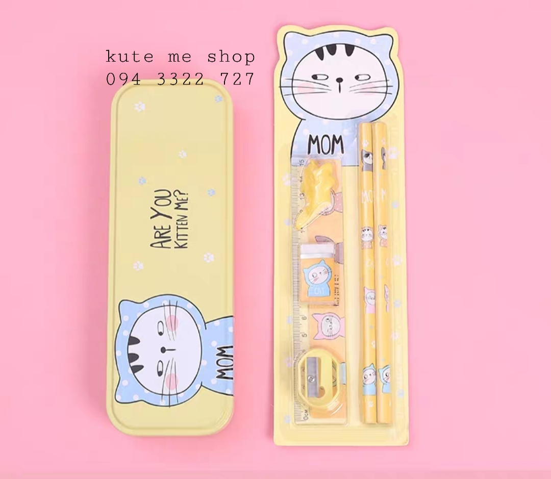 Bộ dụng cụ học tập 7 món cho bé vào lớp 1