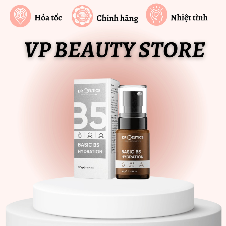 Serum Basic B5 Hydration Cho Da Dầu Mụn DrCeutics