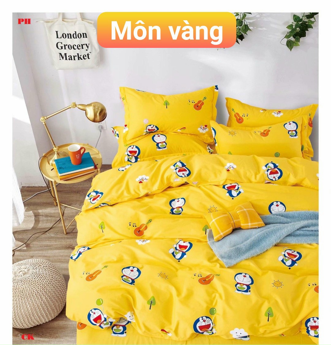 Bộ drap coton 1m6x2m