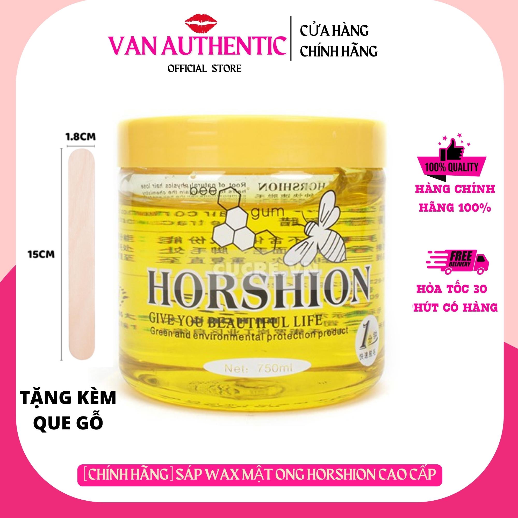 Sáp Gel Wax lạnh tẩy lông Horshion 750ml