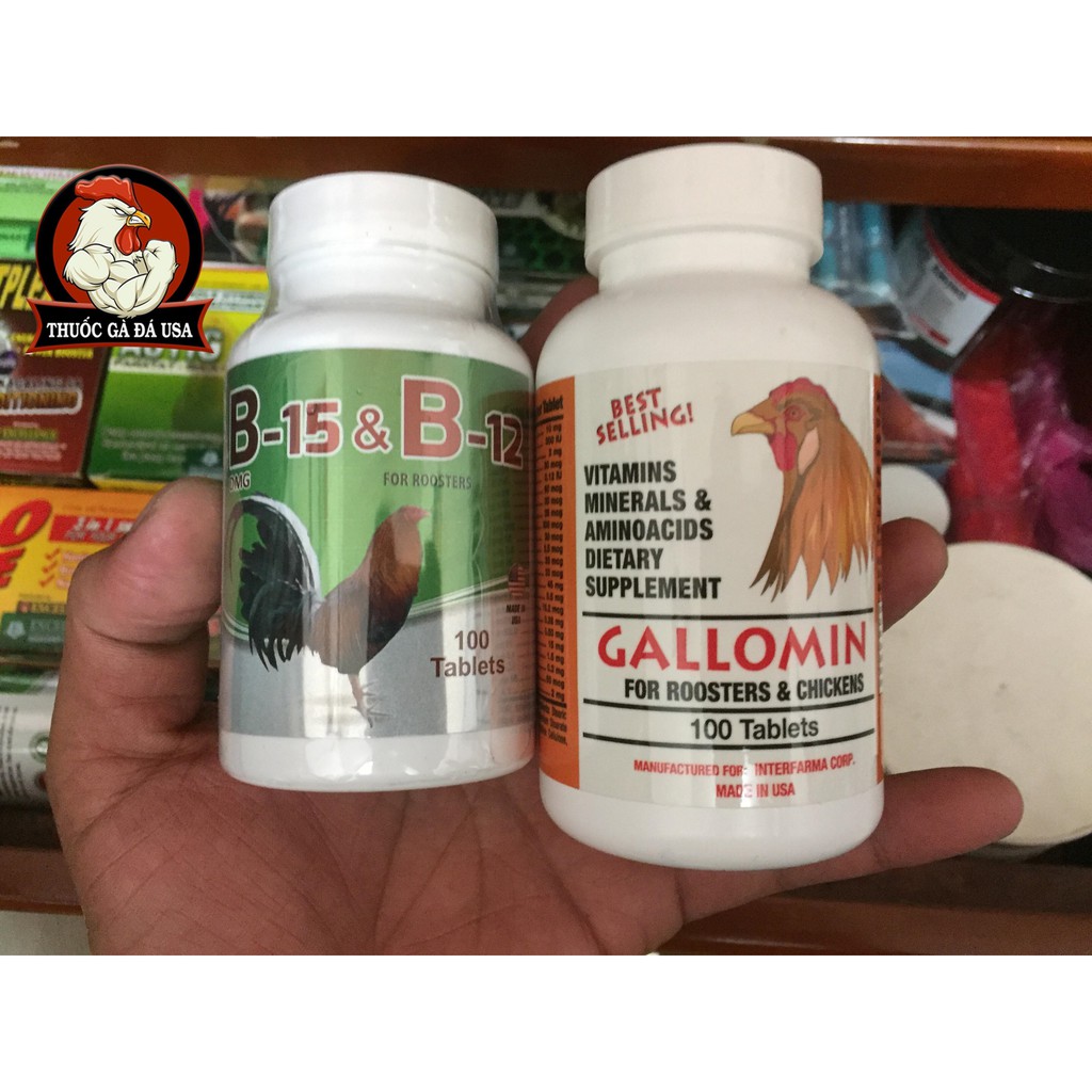 Nuôi Gà Đá B15&B12 -  Gà Đá Usa - 20 Viên