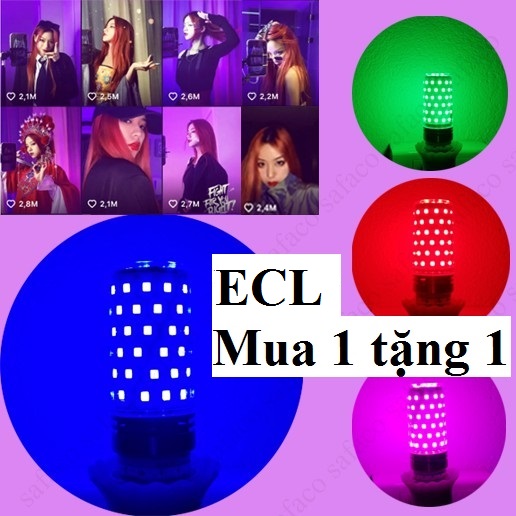 Đèn Led quay Tiktok nhiều màu đèn cắm đêm trang trí phòng