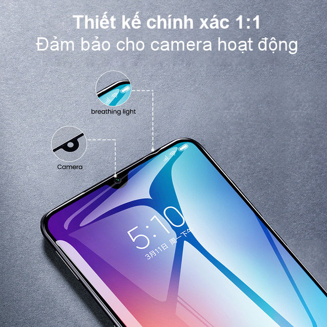 Miếng dán kính cường lực tràn viền HD cho điện thoại Xiaomi 8 (2 miếng/hộp) UGREEN SP124 70366 Miếng dán kính cường lực tràn viền HD cho điện thoại Xiaomi 8 (2 miếng/hộp) UGREEN SP124 70366