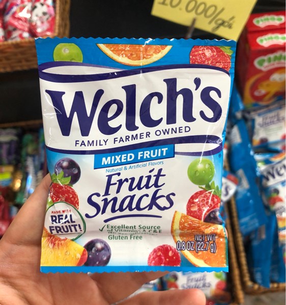 Kẹo dẻo trái cây Welch's 22,7g