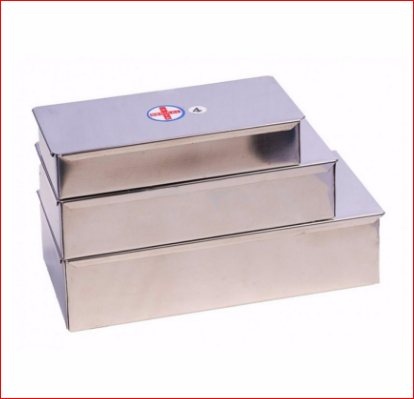 Hộp Inox chữ nhật đựng dụng cụ y tế cao cấp nhiều size