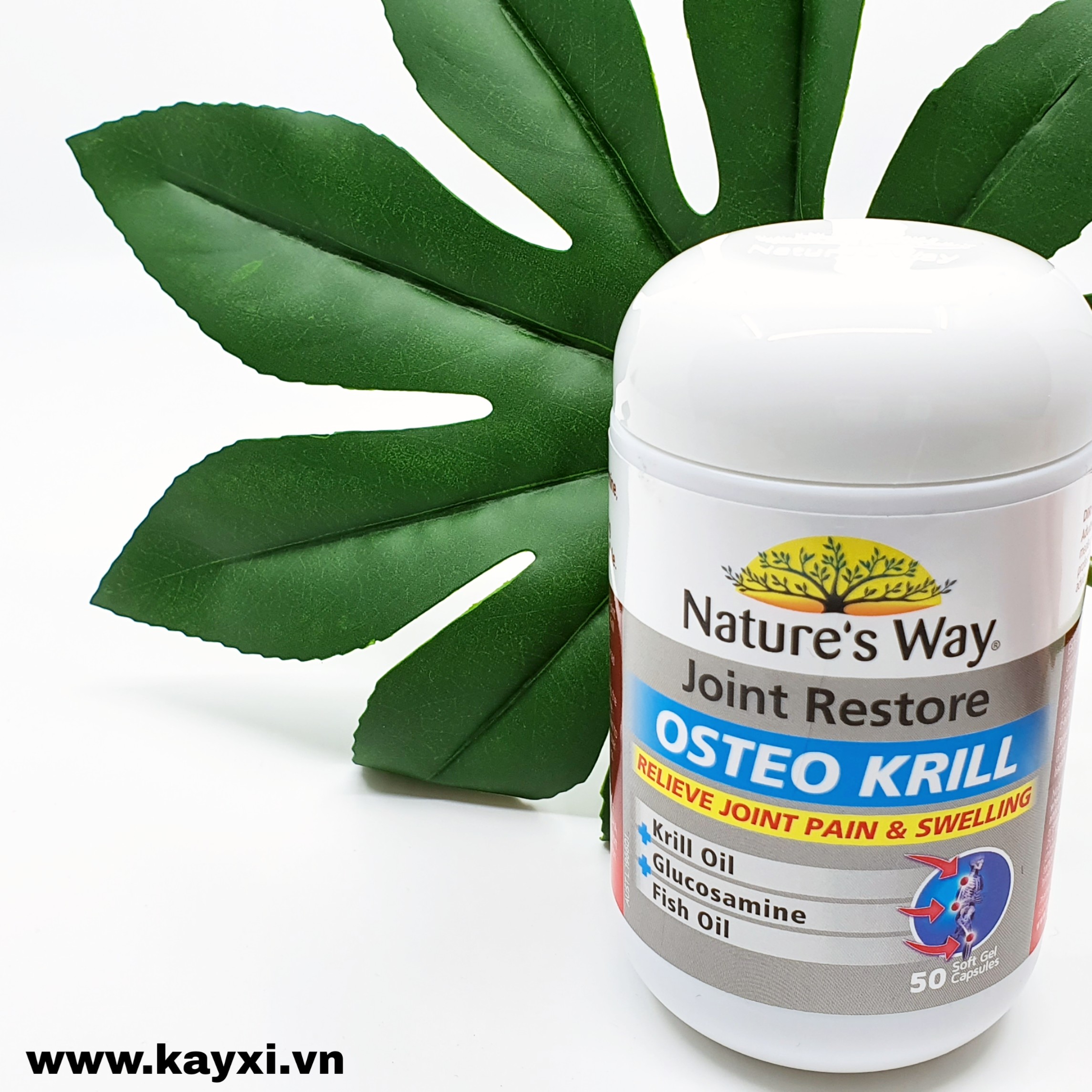 Viên hỗ trợ sụn khớp Nature’s Way Joint Restore Osteo Krill 50 viên