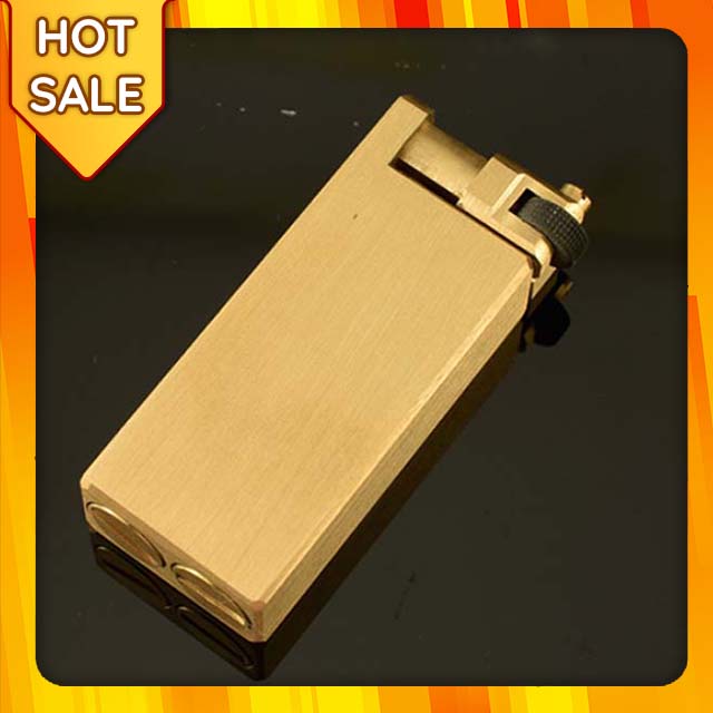 Bật Lửa Hộp Quẹt Xăng Đá Đồng Thủ Công TC Thiết Kế Đẹp Độc Lạ - Dùng Xăng Bấc Đá Cao Cấp(KHÔNG XĂNG, KHÔNG GAS)