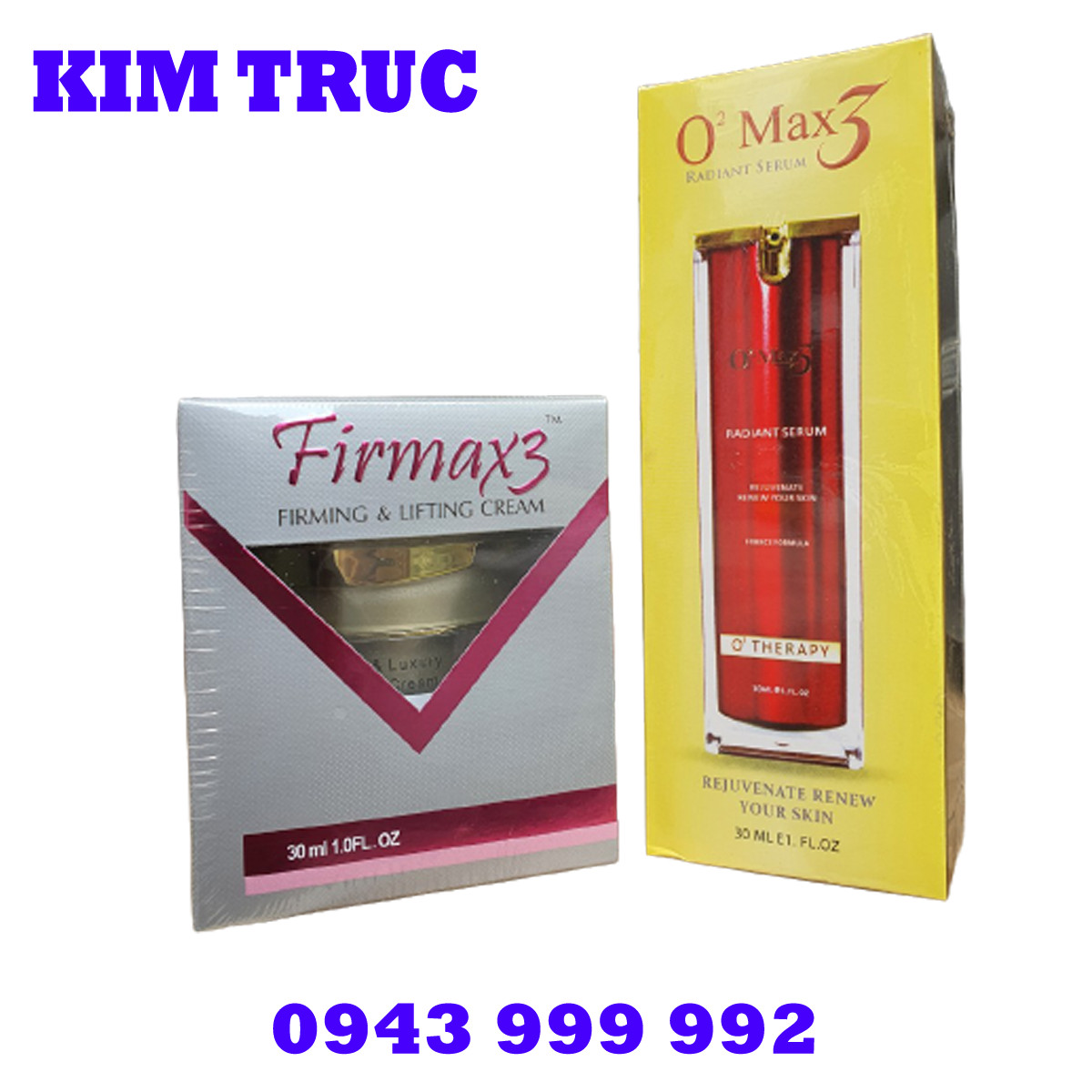 [BÁN SỈ] Bộ Đôi Sản Phẩm Kem Frimax3 Và O2 Max3