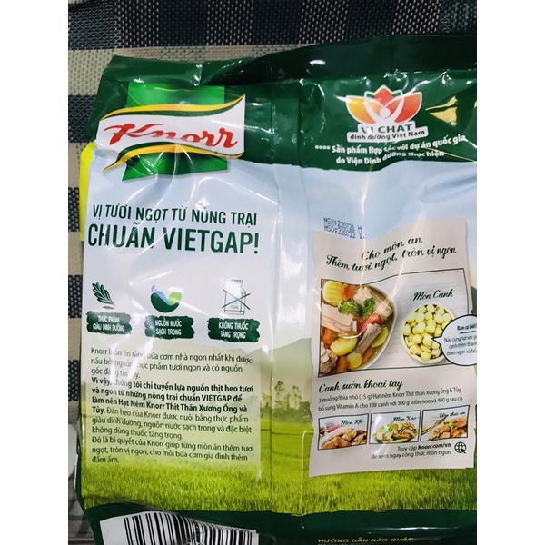 KNORR HẠT NÊM TỪ THỊT VÀ XƯƠNG 1.8KG 1,8 kg GÓI LỚN BIG SIZE date luôn mới