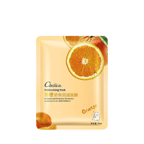Combo 10 Mặt nạ giấy dưỡng trắng da mụn cấp ẩm thải độc tinh chất vitamin C