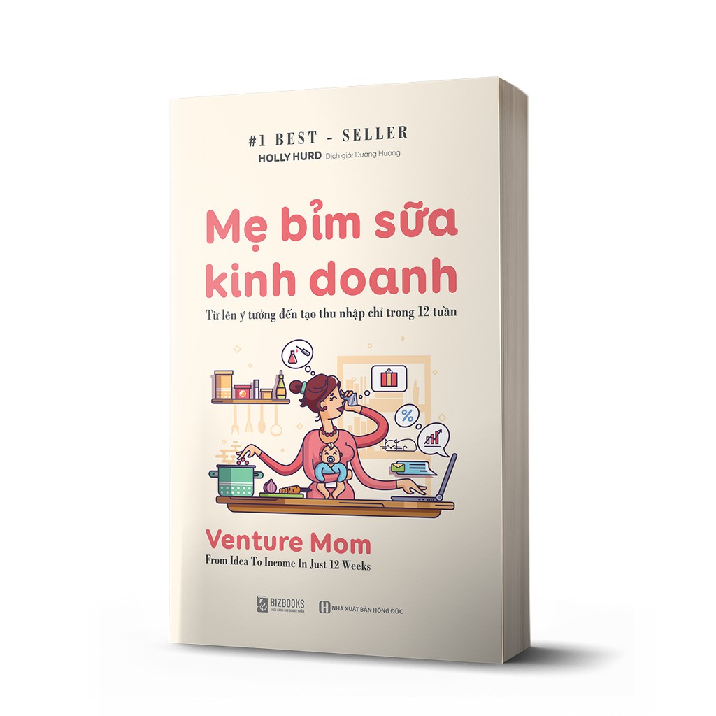 Bizbooks - sách - mẹ bỉm sữa kinh doanh - 1 best seller