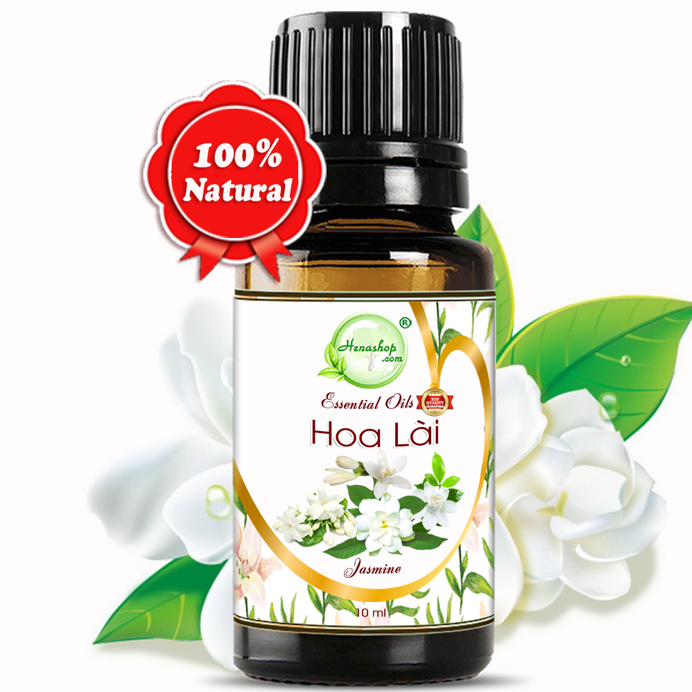 Tinh Dầu Hoa Lài Henashop 10ml Làm thơm phòng Thư giãn tinh thần Thanh lọc không khí