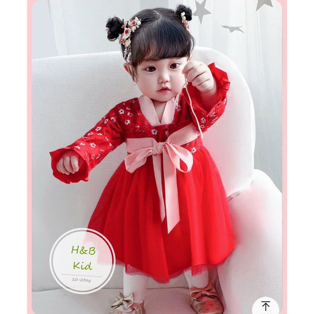 💘SALE💘 Váy Hanbok cách tân cho bé gái siêu xinh
