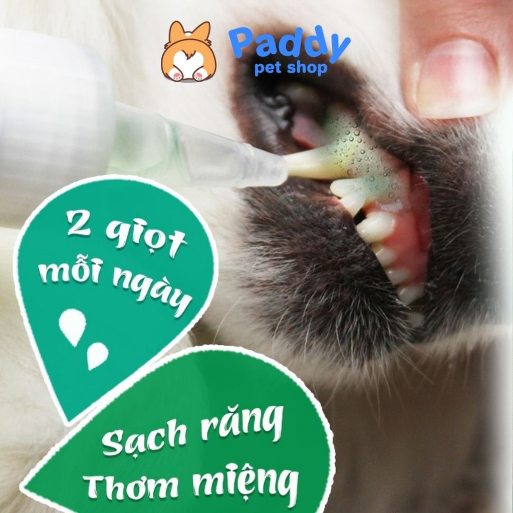 Set Gel & Dung Dịch Làm Sạch Răng Miệng Chó Mèo Tropiclean