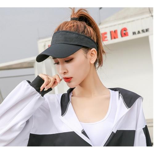 Nón mũ lưỡi trai nửa đầu tennis nam nữ nhiều màu – mũ không nóc – mũ hở đầu khóa nhựa