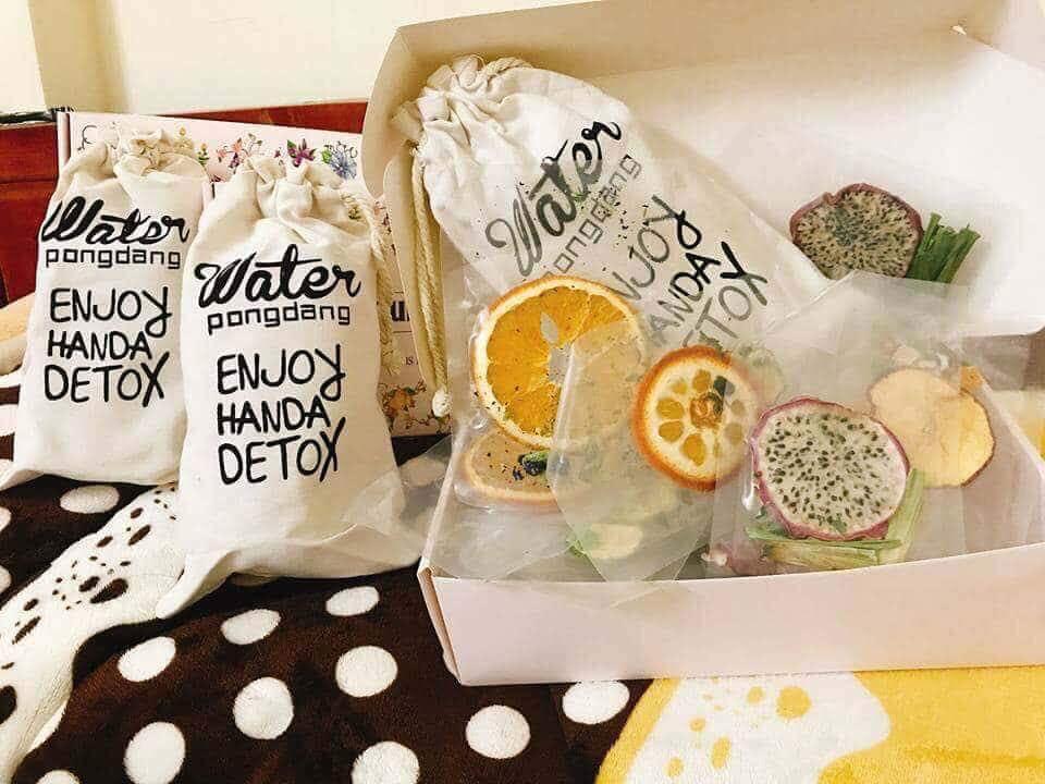 Trái cây giảm cân , trà giảm cân set 2 tuần giảm cân với trà detox trái cây khô