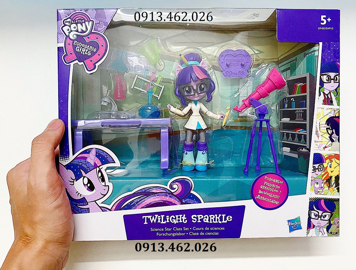 Bộ búp bê pony 12cm kèm phụ kiện theo chủ đề - my little pony - đồ chơi vnxk