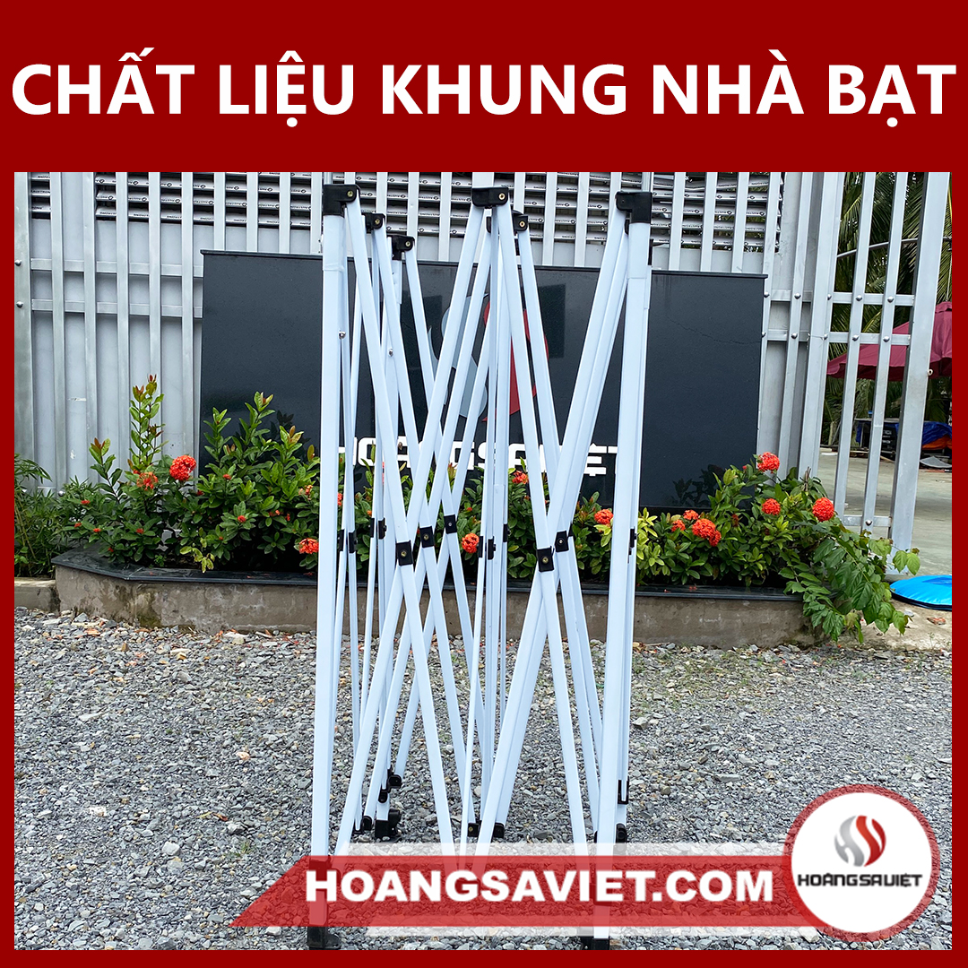 Khung nhà bạt di động 3x4.5m dành cho khung 43mm