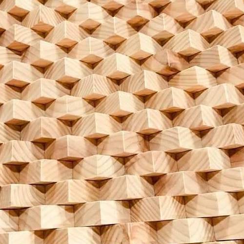 [HCM]Gỗ Tán Âm Cho Phòng Nghe Nhạc - Vật Liệu Tiêu Tán Âm - kiểu CVN04 - Kích Thước 60 cm x 60 cm