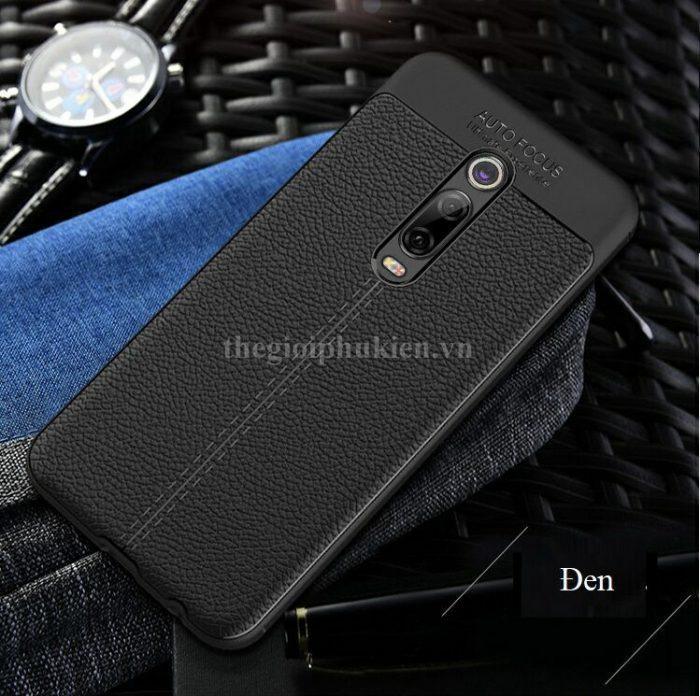 Ốp lưng silicon vân da cho xiaomi k20 pro hiệu auto focus, ốp lưng xiaomi