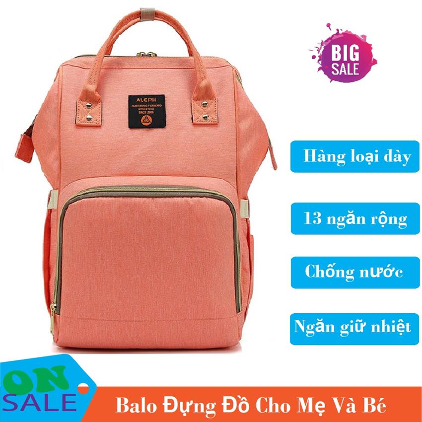 Balo Đựng Đồ Sau Sinh Cho Mẹ Và Bé Cao Cấp, Thiết Kế Rộng 13 Ngăn - Sale Giá Sốc Giảm 50%.