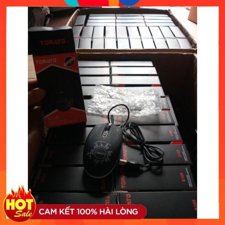 Chuột gaming Tomato s105 LED rgb cam kết hàng đúng mô tả chất lượng đảm bảo an toàn đến sức khỏe người sử dụng đa dạng mẫu mã màu sắc kích cỡ