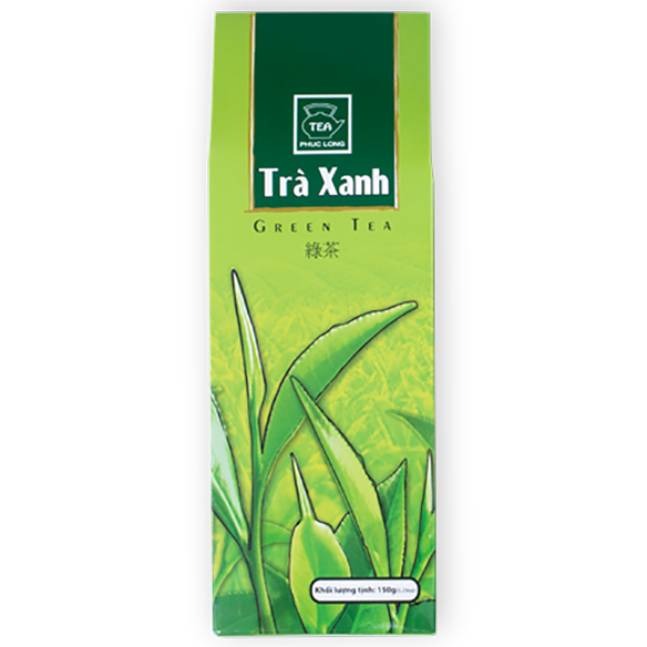 <LUÔN CÓ SẴN HÀNG> Trà Xanh Hộp Giấy 150Gr - Phúc Long Coffee & Tea