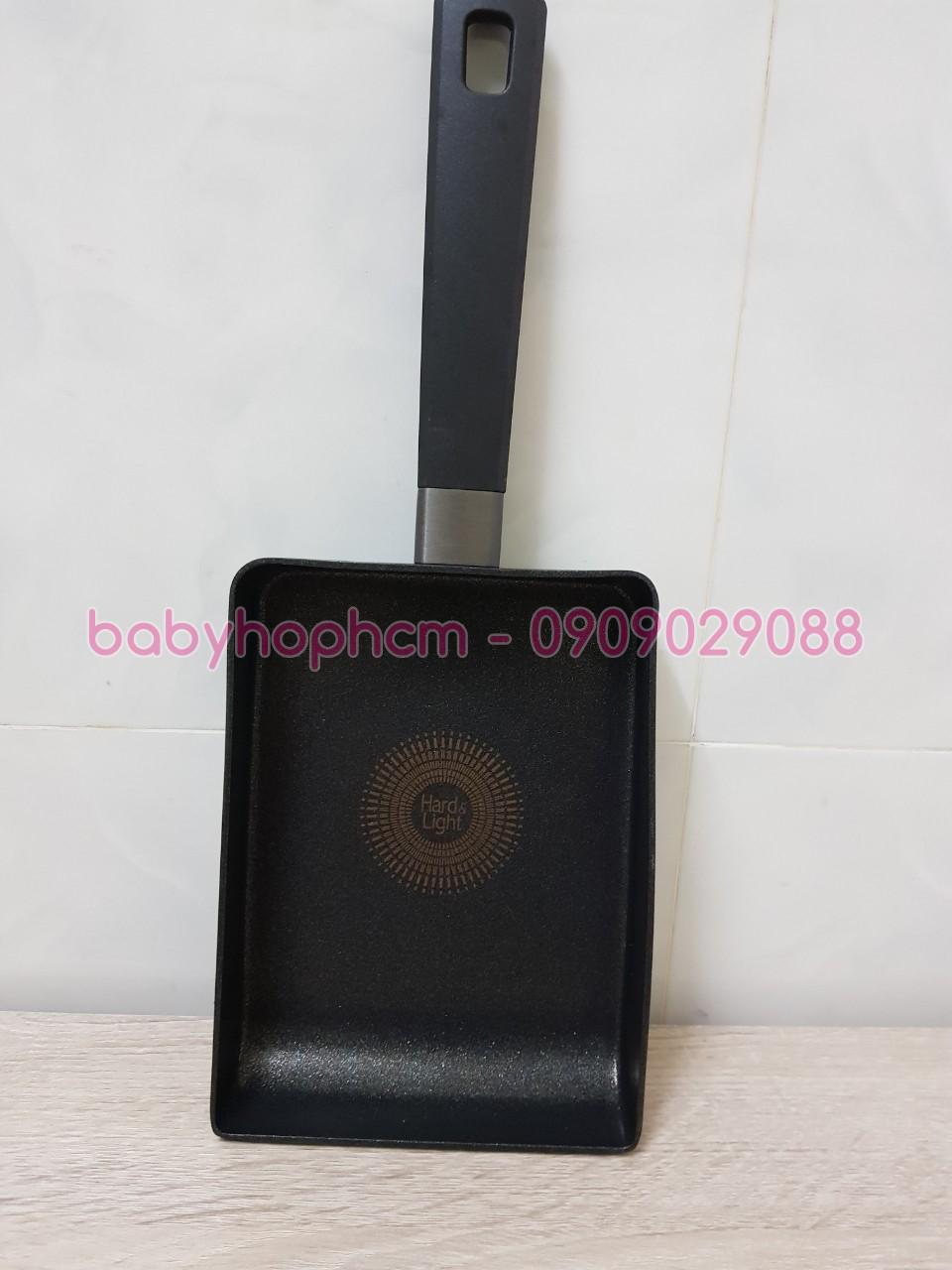 Chảo Vuông chống dính Lock&Lock Hard&Light 18cm dùng được bếp từ LHL5186-IH