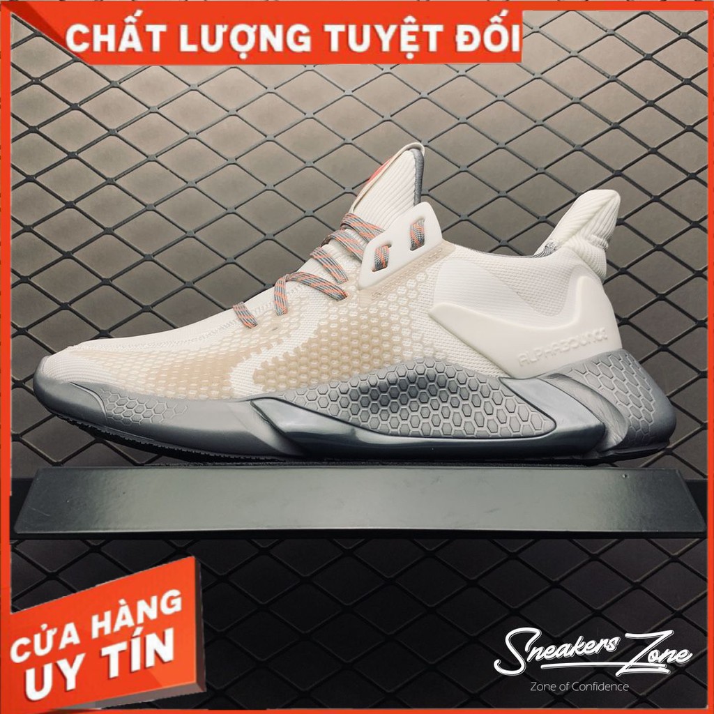 (FREESHIP+HỘP+QUÀ) Giày Thể Thao Sneaker Nam Nữ ALPHABOUNCE INSTINCT M 2020 Màu Kem đế Xám êm Nhẹ Cực đẹp Và Phong Cách Cho Cả Nam Và Nữ