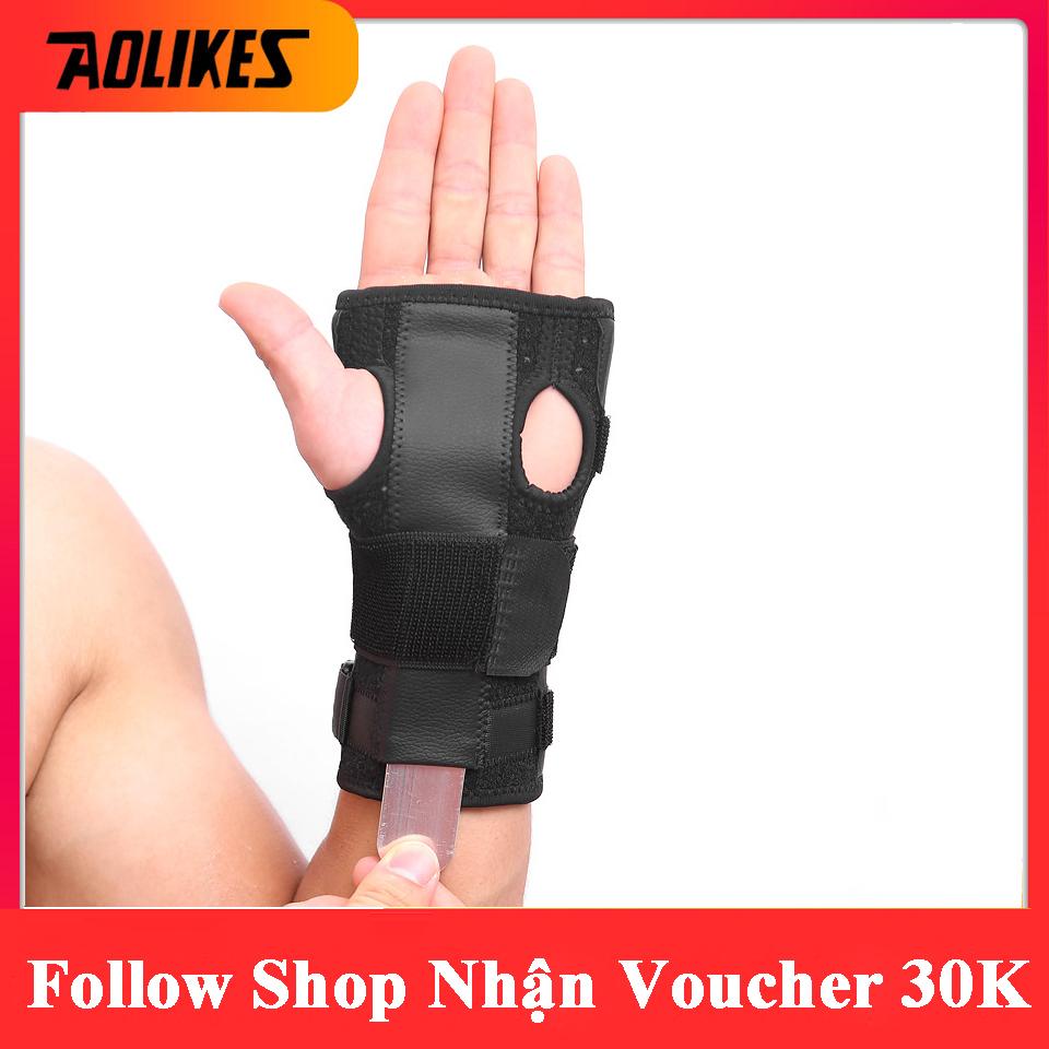 Nẹp Cố Định Khớp Cổ Tay Cao Cấp Metal Plate Support Wrist AOLIKES YE-1680