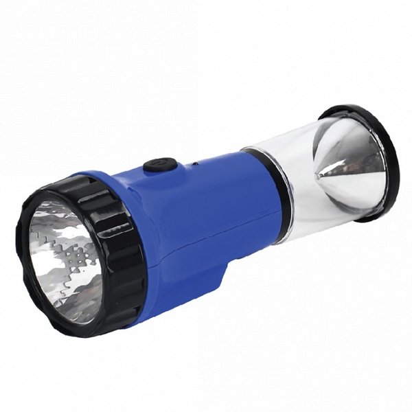 Fahasa - đèn pin điện quang đq pfl03 r b - pin sạc - xanh dương