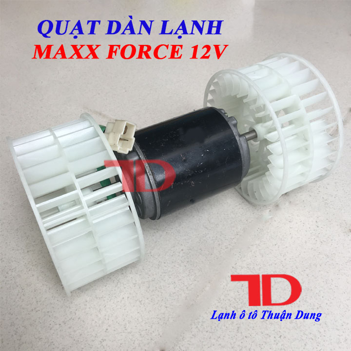 Quạt dàn lạnh maxx force 12v - vật tư điện lạnh ô tô thuận dung