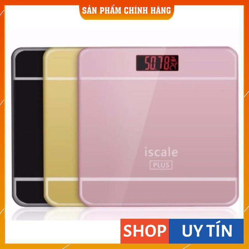 Cân điện tử vuông mặt kính cường lực 180kg