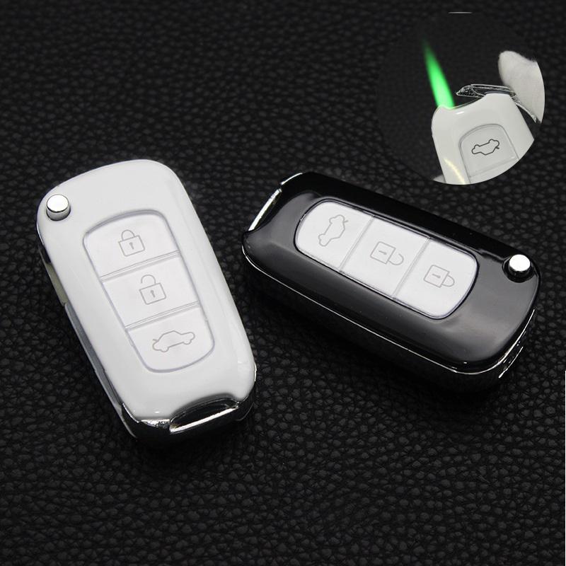 Bật lửa gas khò hình Remote xe BMW mẫu mới nhất TH-197( Có chìa khóa )