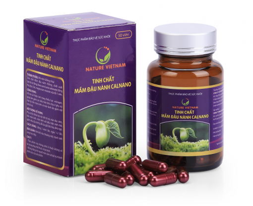 Tinh chất mầm đậu nành CALNANO giúp bổ sung estrogen