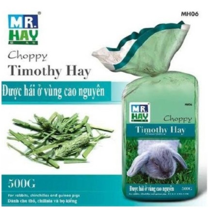 Cỏ timothy cao cấp mr.hay -500g - mh06