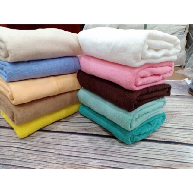 (330 Gr Nhiều Màu Đẹp )Khăn Tắm Xuất Nhật 65X135 Cm 340 Gam