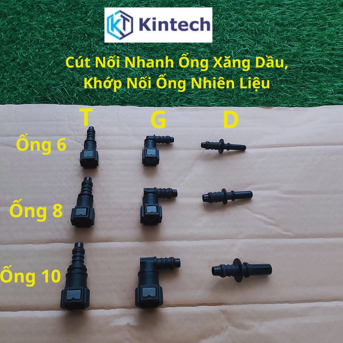 Cút nối nhanh ống xăng dầu, khớp nối ống nhiên liệu kintech