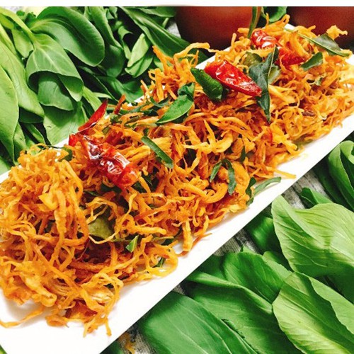 500g Khô gà lá chanh - đảm bảo atvstp