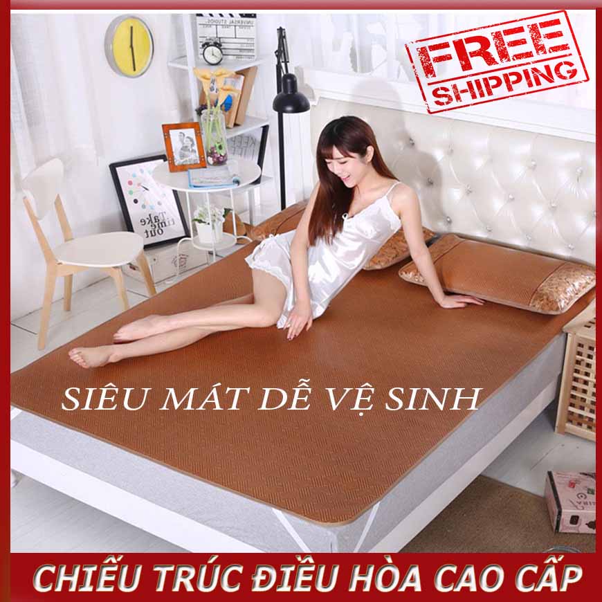Chiếu trúc mùa hè, Chiếu điều hòa nằm cực mát, Chiếu Dày Dặn Và Thoáng Mát Khi Nằm Ngủ Và Nghĩ Ngơi.