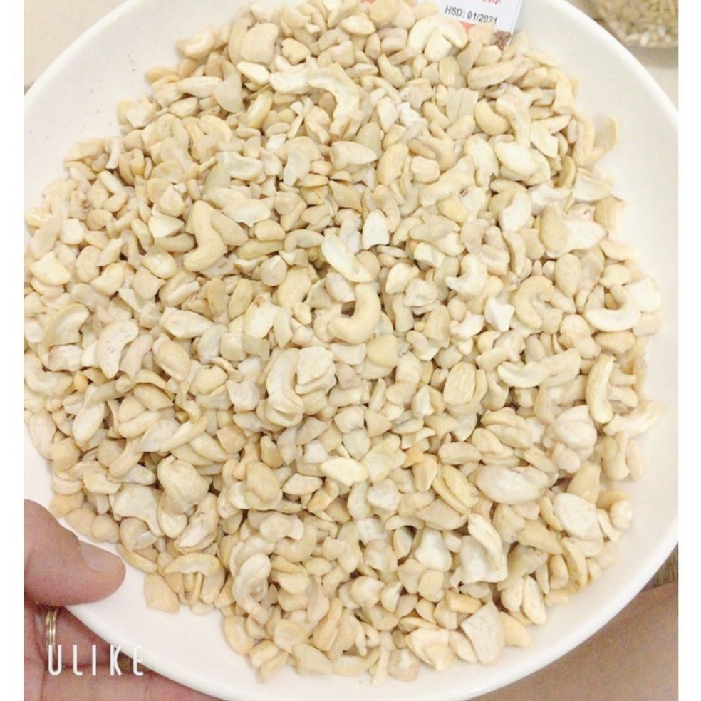 1kg hạt điều vỡ sống làm sữa bánh ngũ cốc