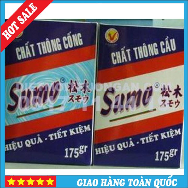 Bột thông cầu, thông cống SUMO